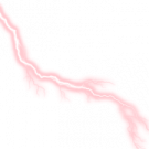 a lightning bolt on a white background