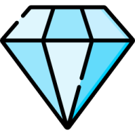 the diamond logo