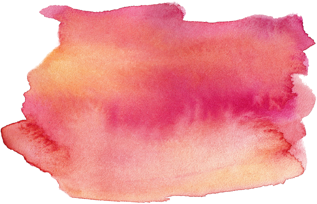 a watercolor stain on a white background