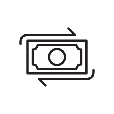 a black and white icon of a camera