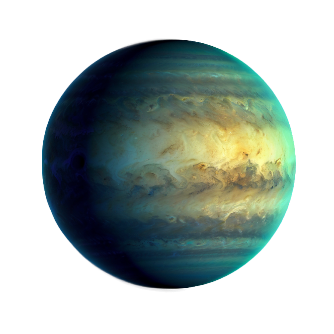 an image of the planet with a white background