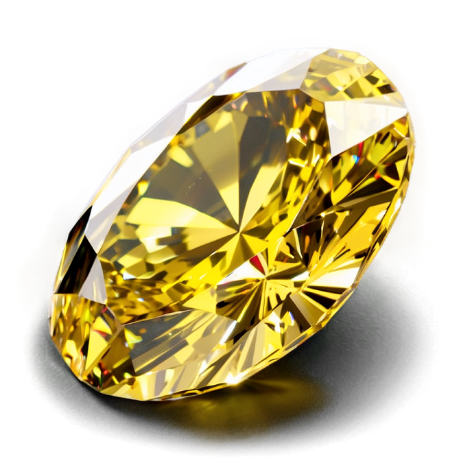 a yellow diamond