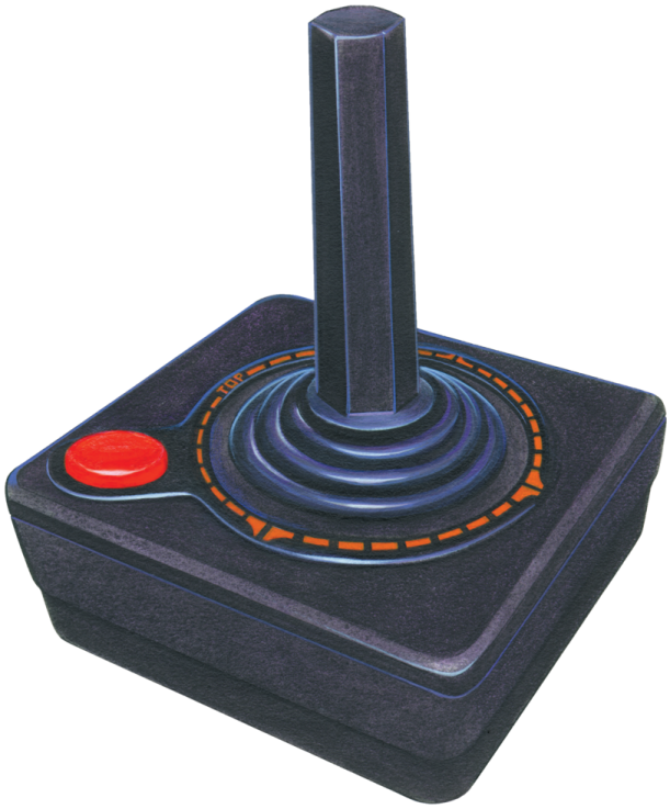 a close up of a game controller