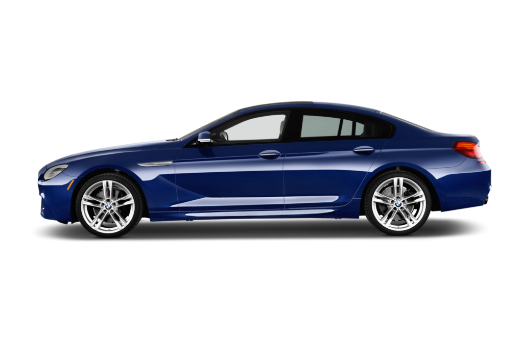 a blue bmw coupe with a white background