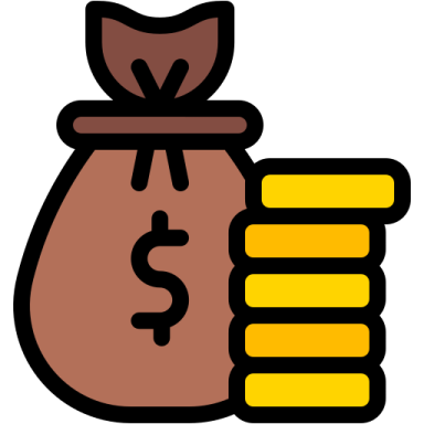 a bag of money