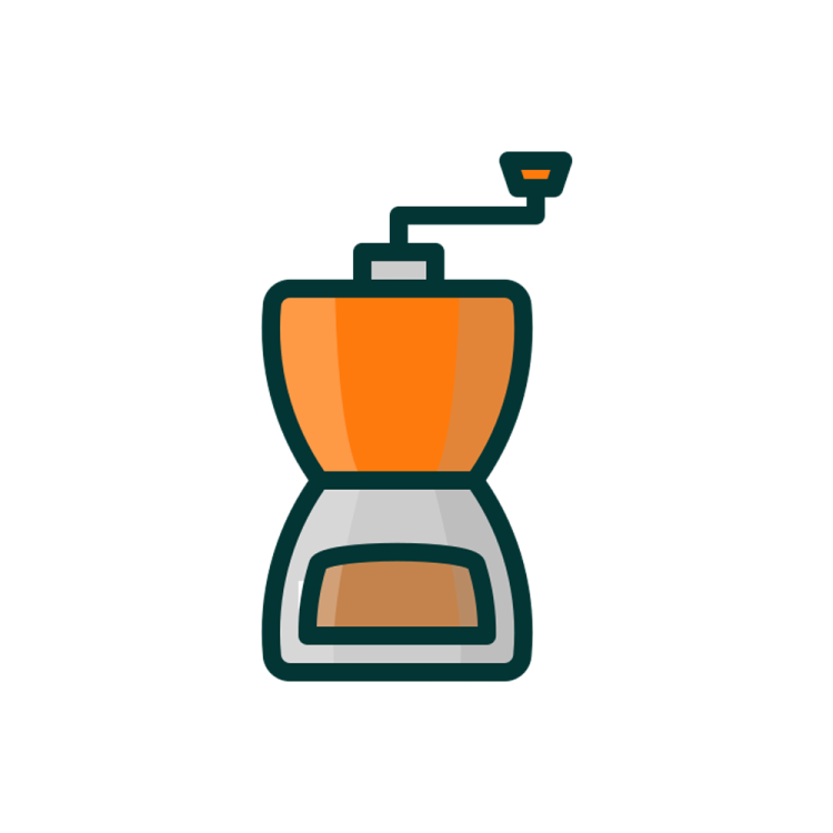 a coffee grinder icon