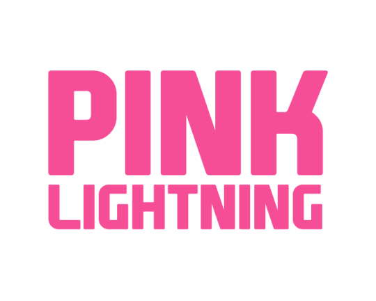 pink lightning logo