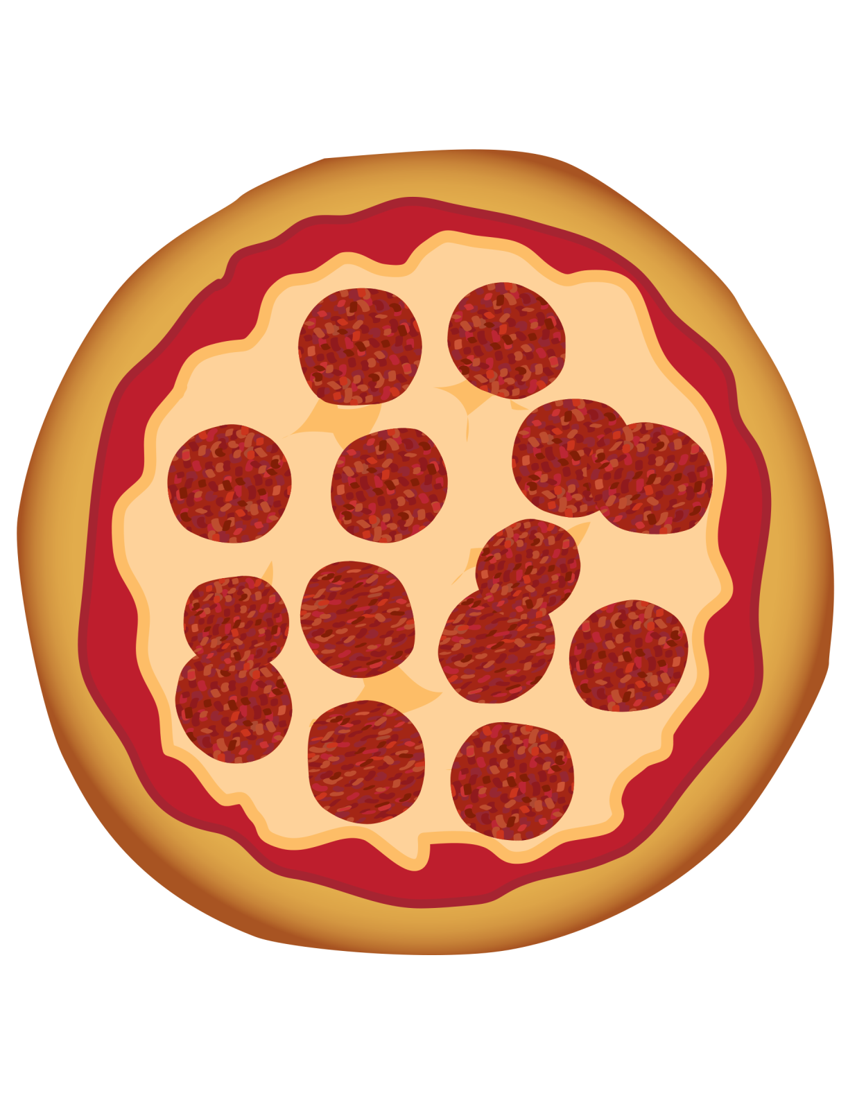 a pizza with pepper and cheese on it