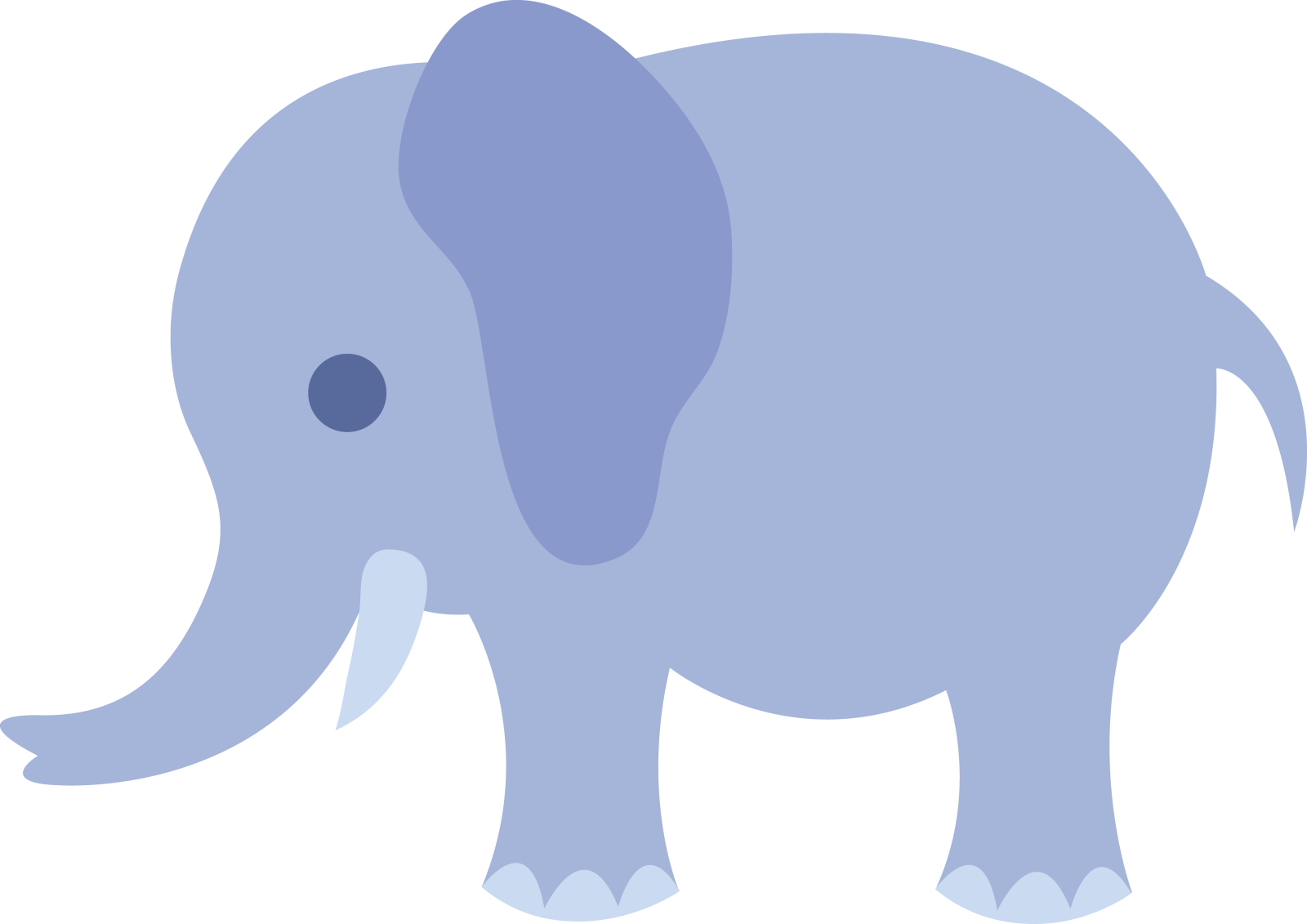 an elephant silhouetted on a white background