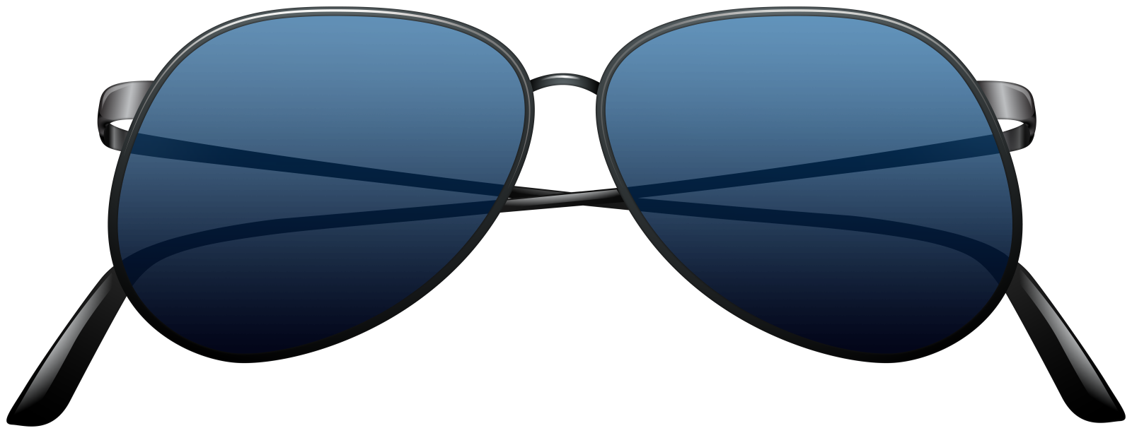 a pair of sunglasses on a white background