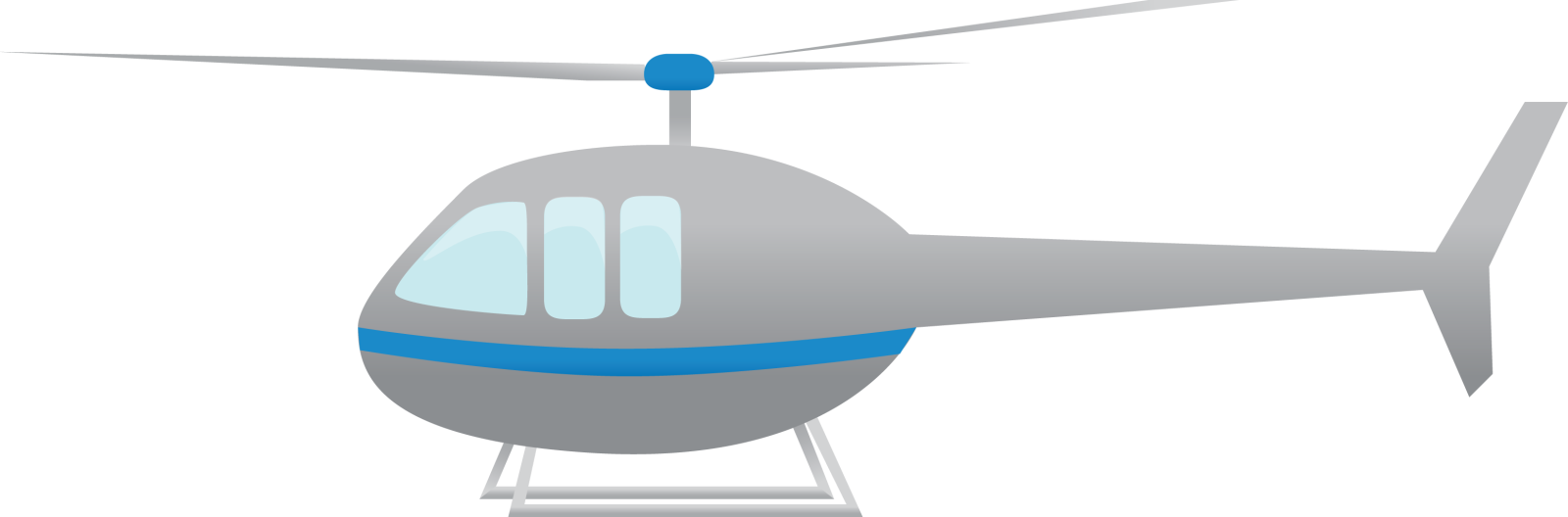 a helicopter on a white background