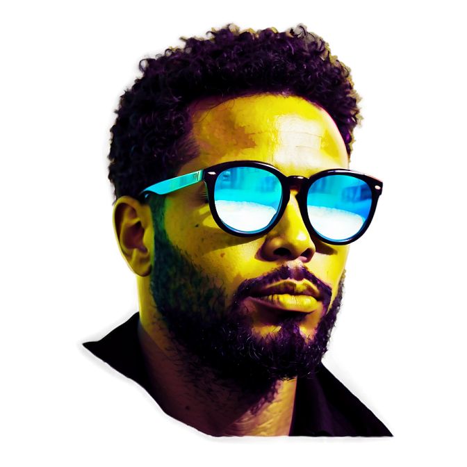 a man with curly hair
