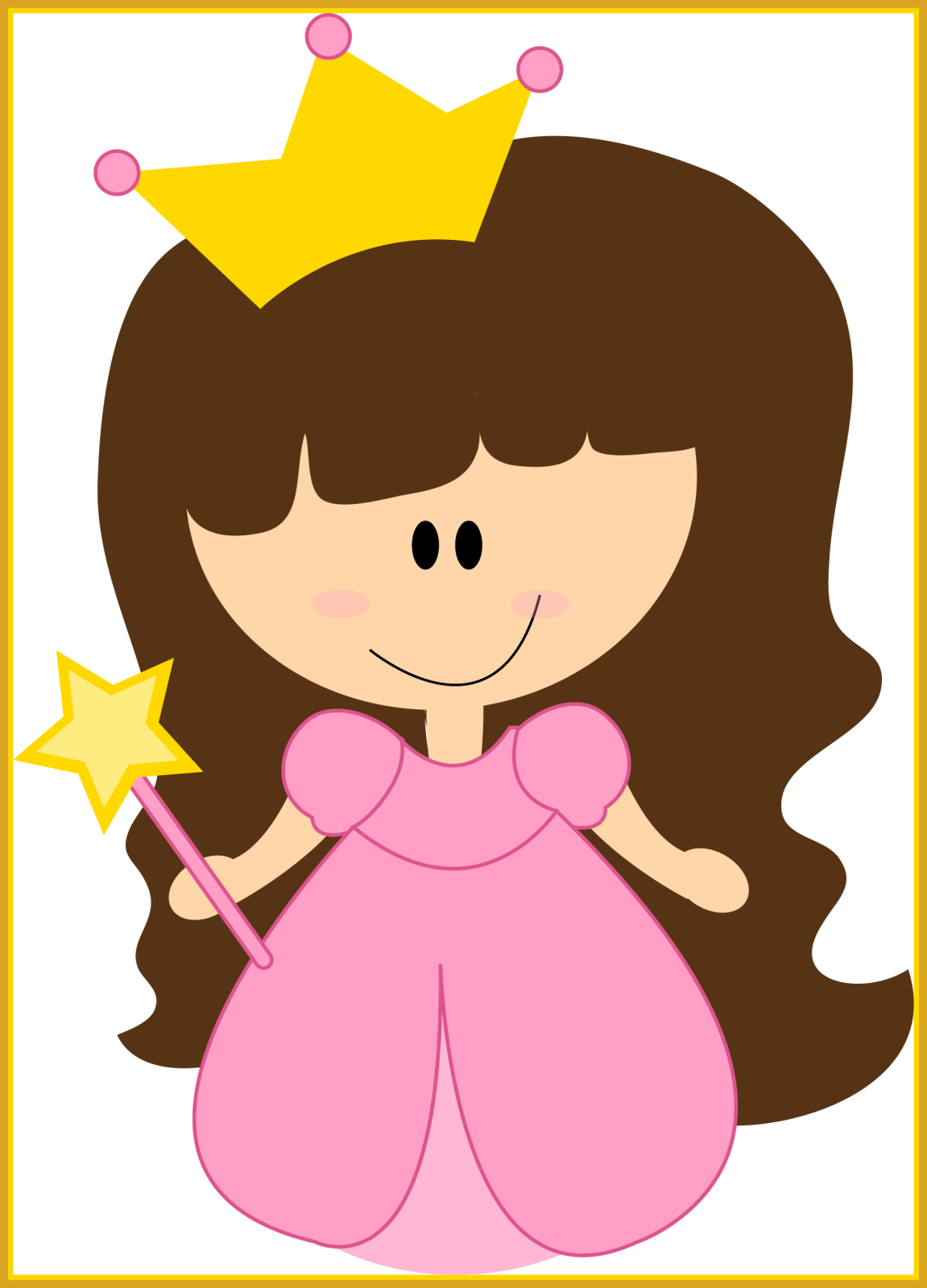 a princess with a star in her hand