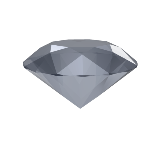 a diamond on a white background