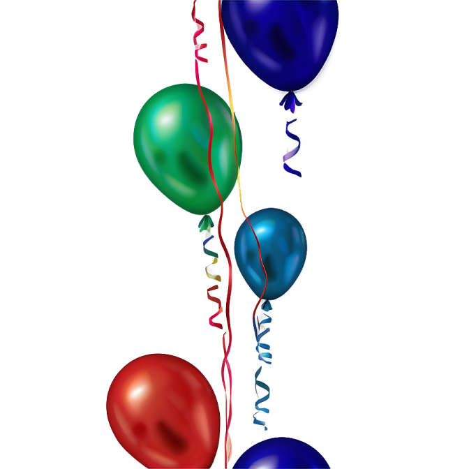 a bunch of balloons