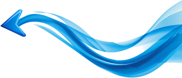 a blue wave on a white background