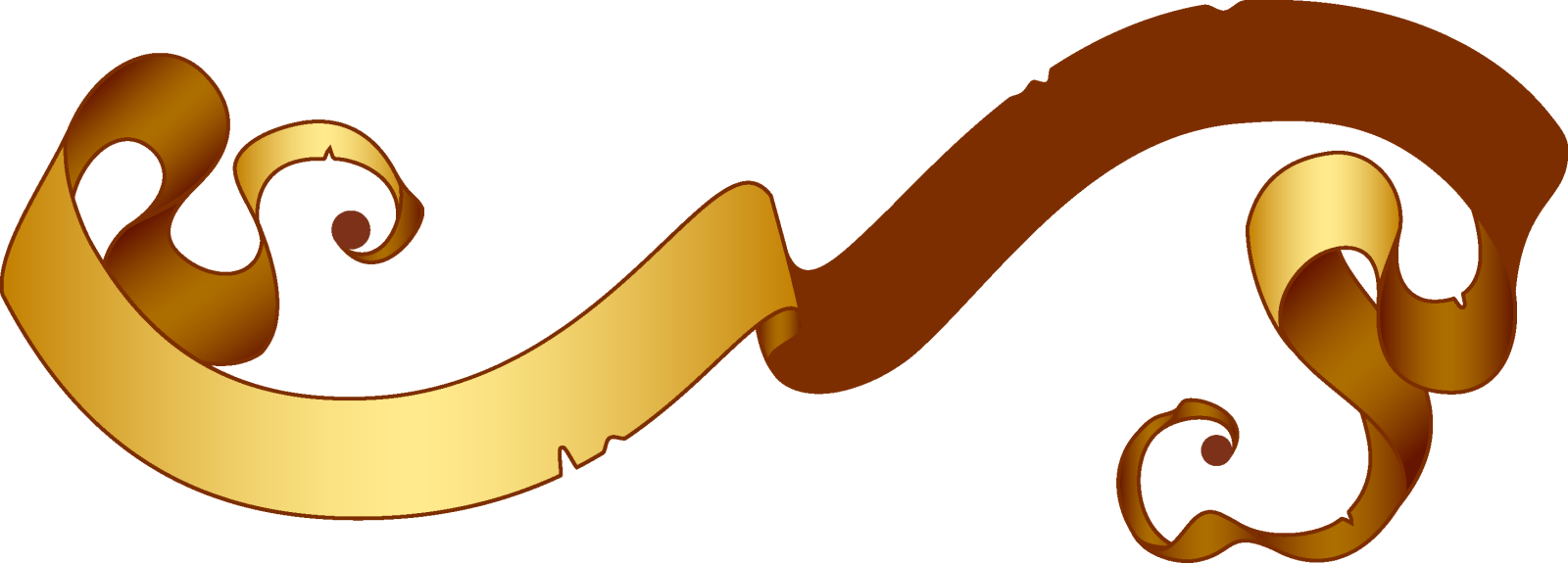 a brown and gold letter m