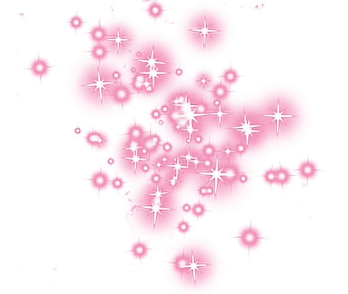 a bunch of pink stars on a white background