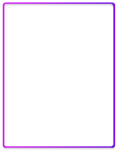 a purple frame on a white background