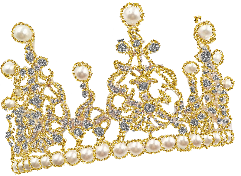 a pair of pearl and diamond tias