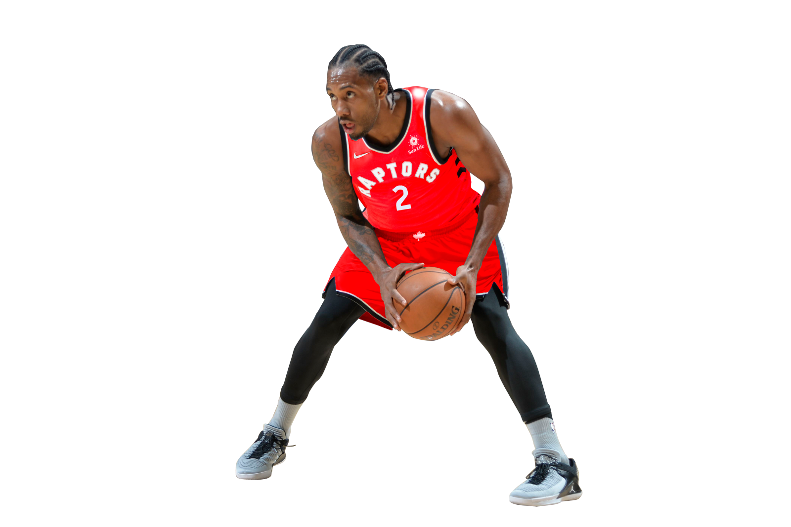 a man in a red jersey holding a basketball ball