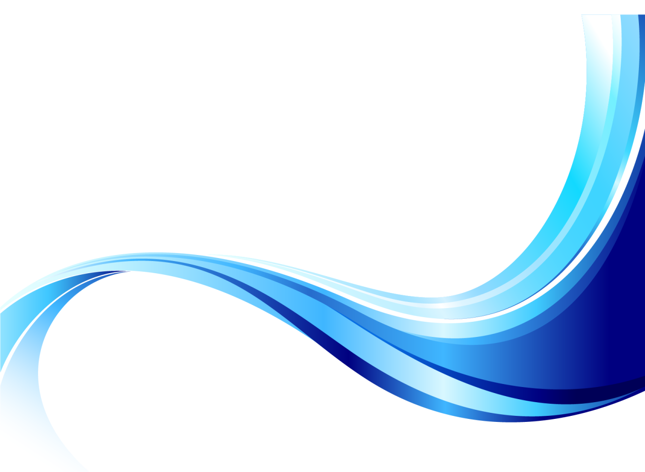 a blue wave on a white background