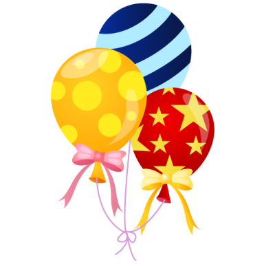a bunch of balloons with stars on them