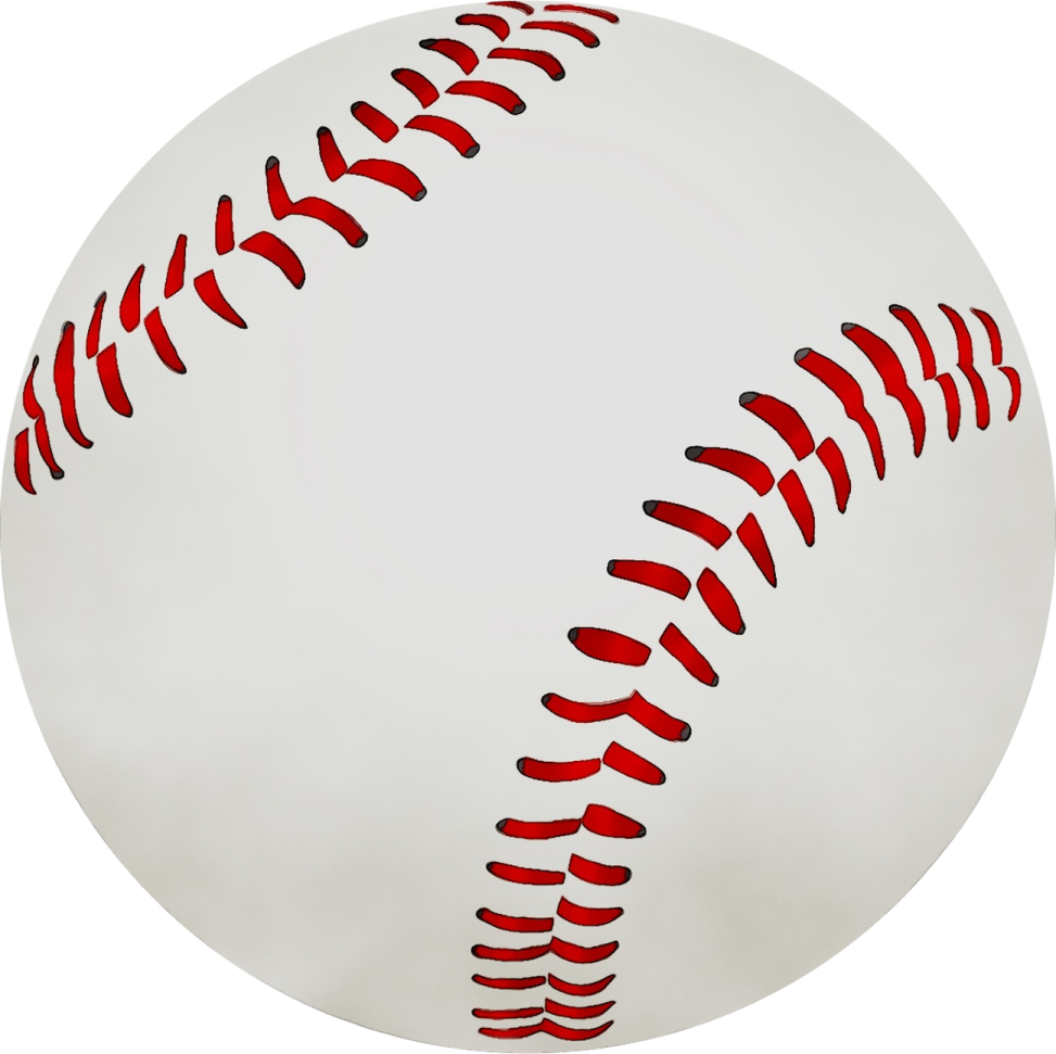 a baseball ball with red stitches on it