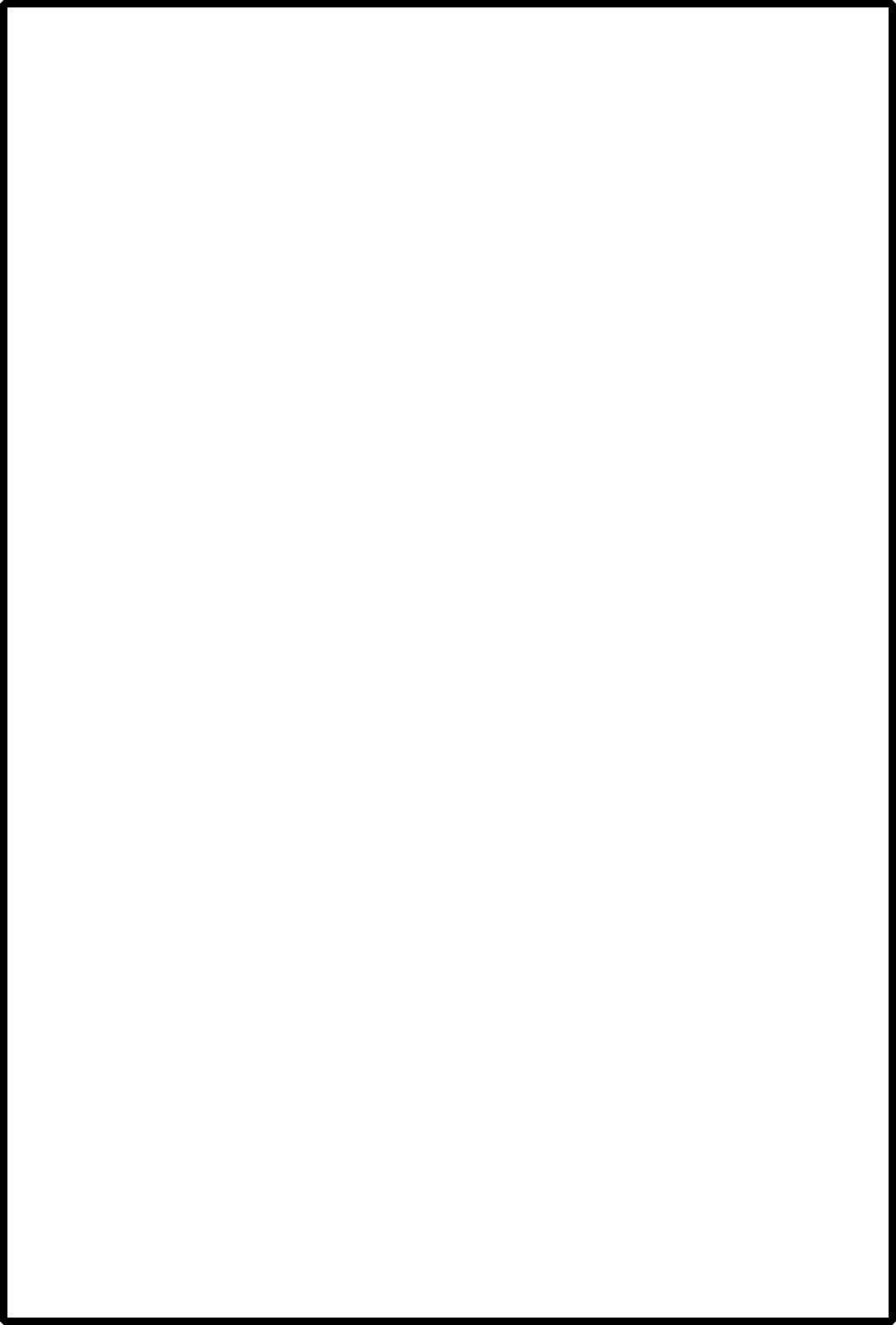 a black and white square frame