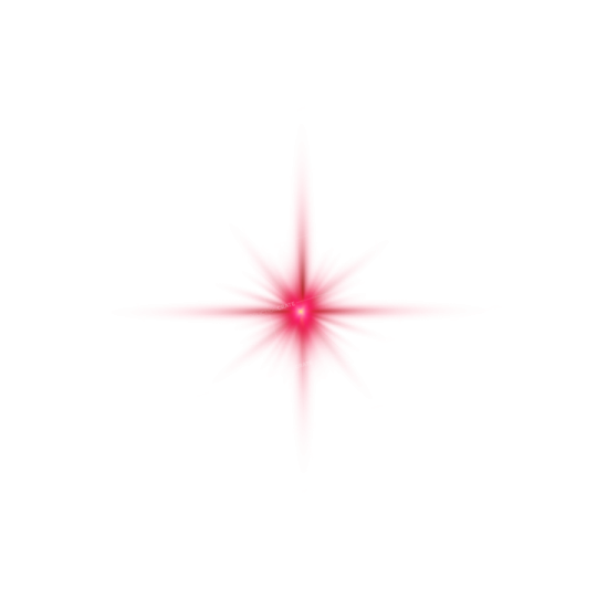 a red star on a white background