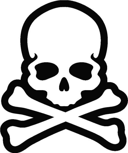a skull and crossbone