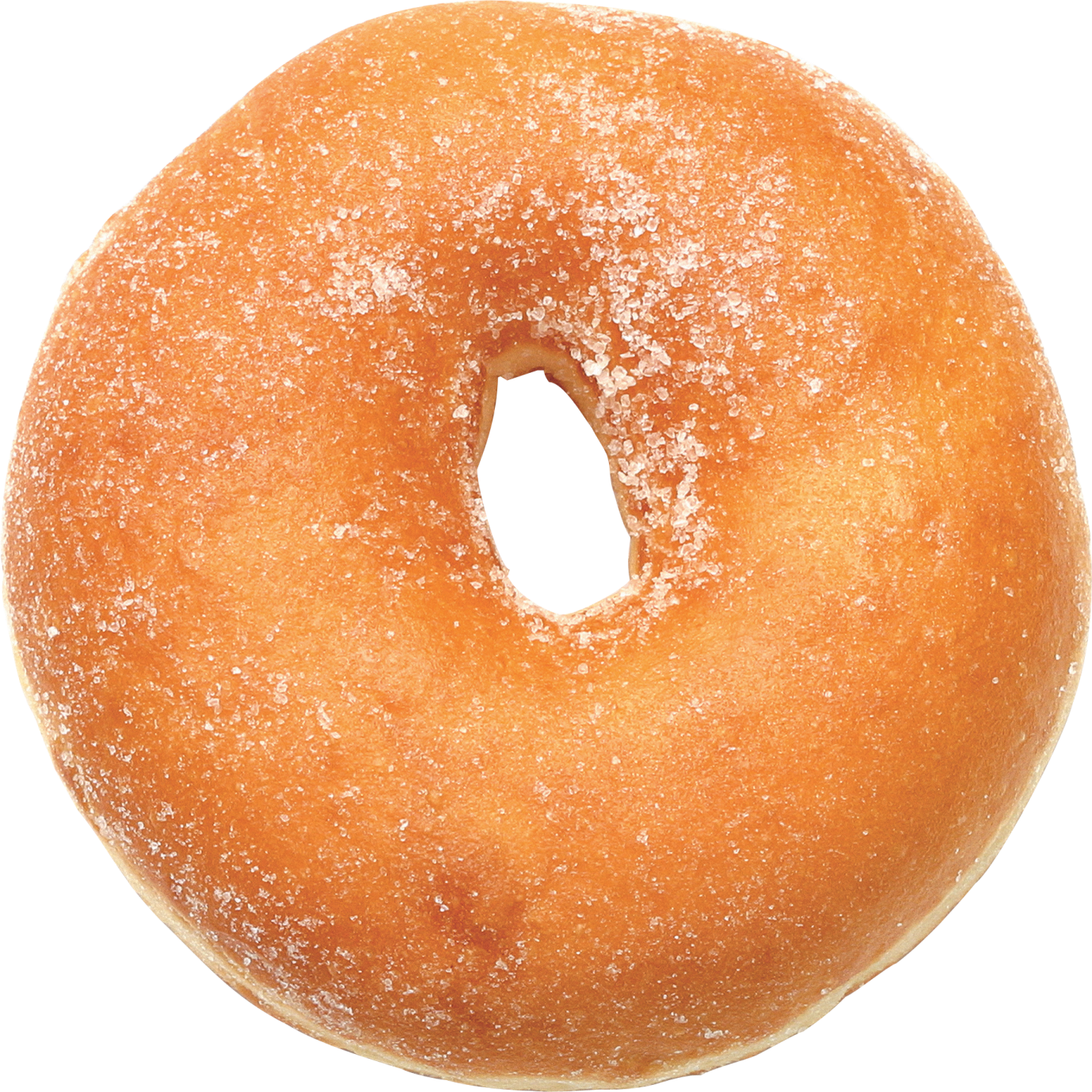 the donut is round