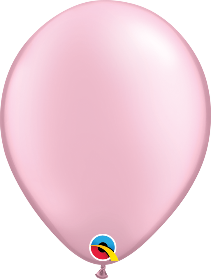 a pink balloon on a white background