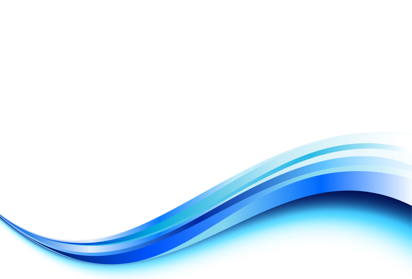 a blue wave on a white background