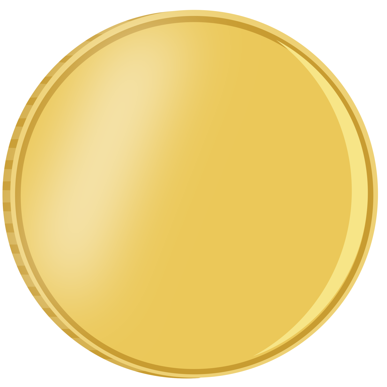a gold coin