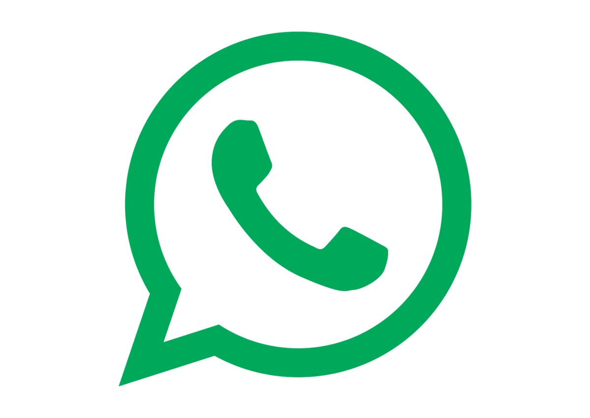 a green phone icon with a white background