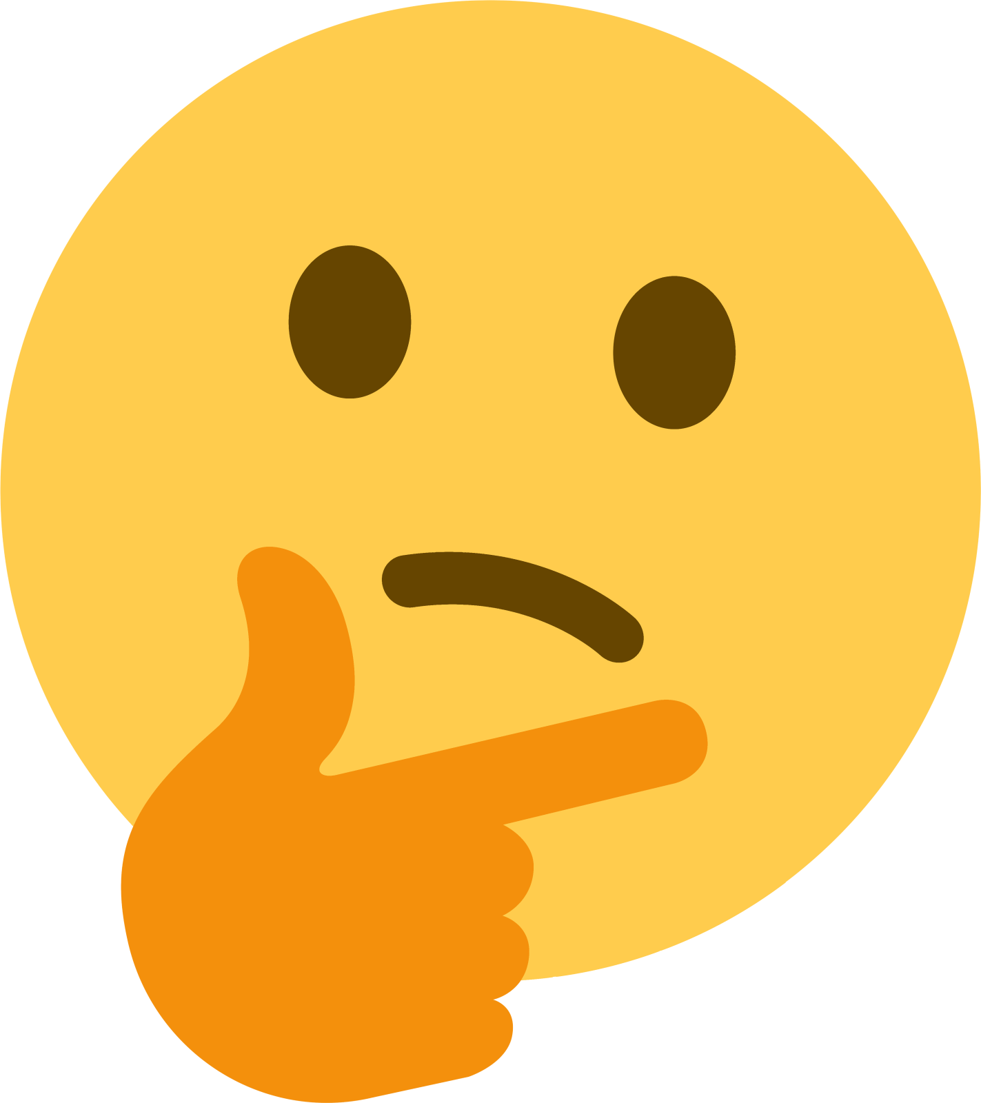 a yellow smiley face with a finger pointing at it