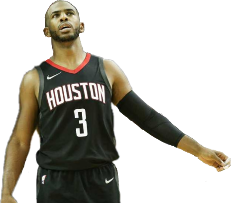 a man in a black uniform holding a basketball ball