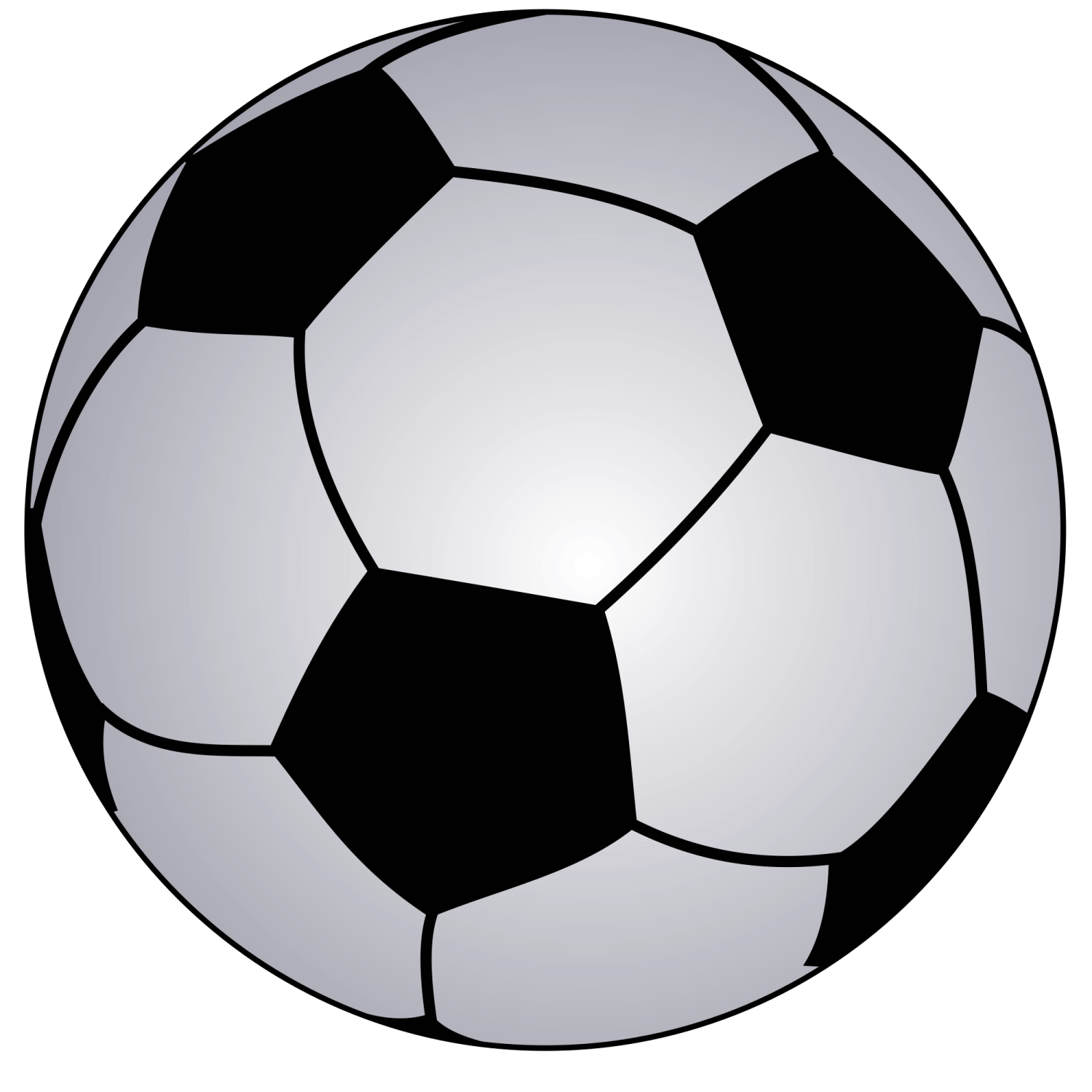 a soccer ball on a white background