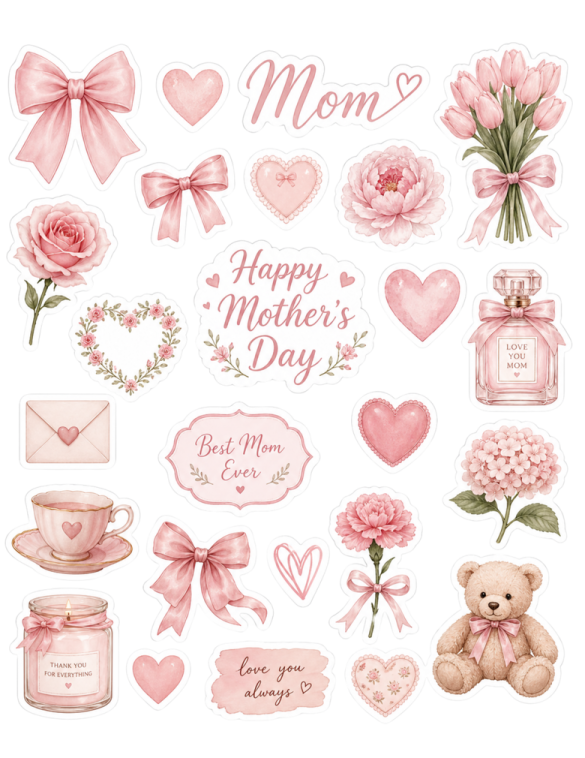 mother's day stickers