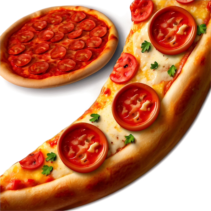 a slice of pizza