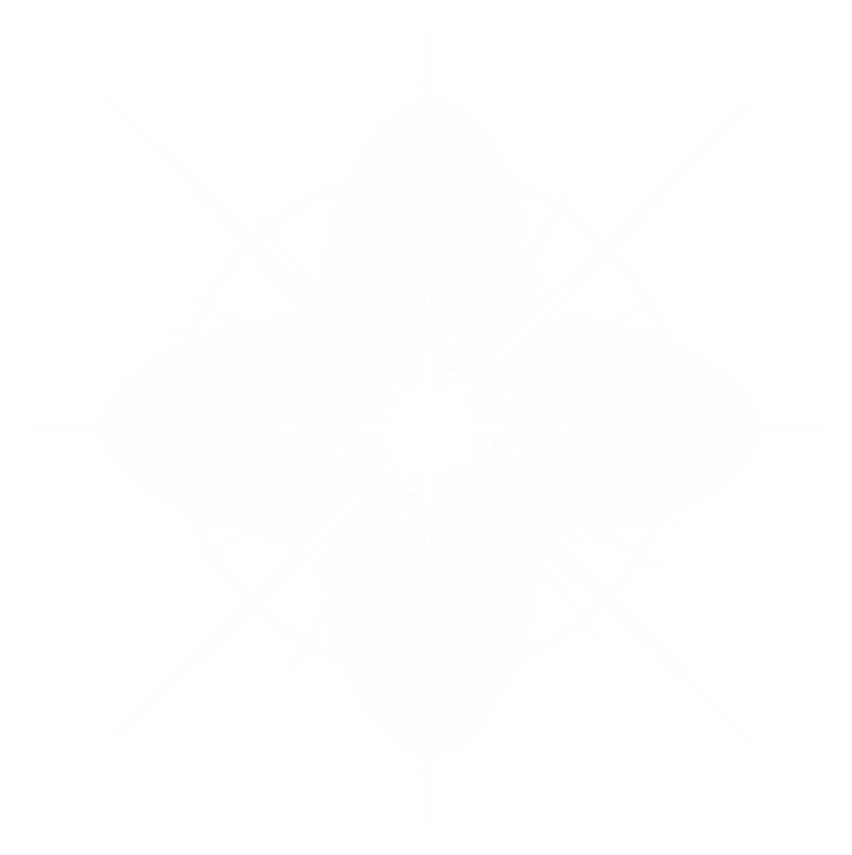 a white background with a black and white pattern