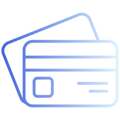 a credit card icon