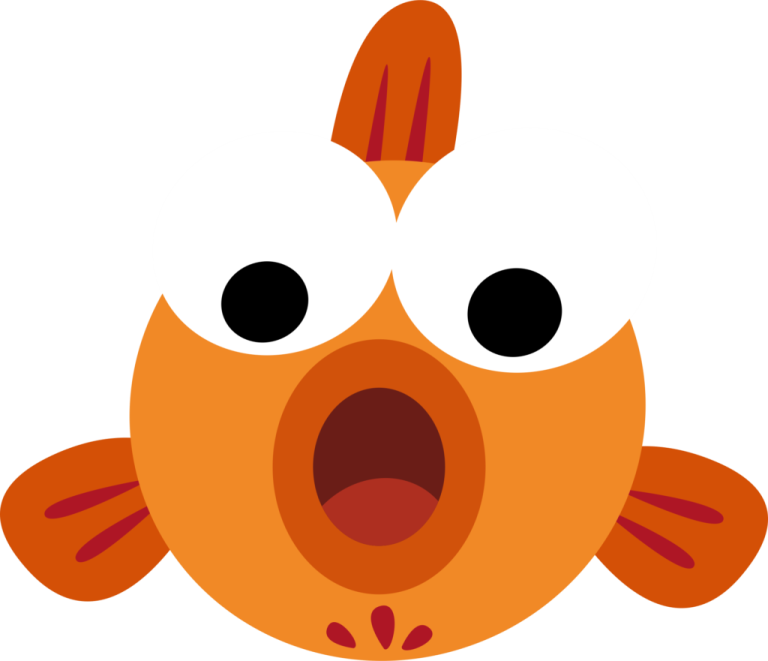 a cartoon bird with its mouth open