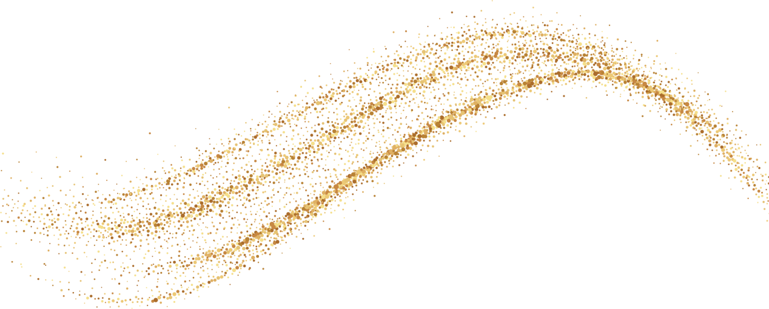 an image of a gold dust trail