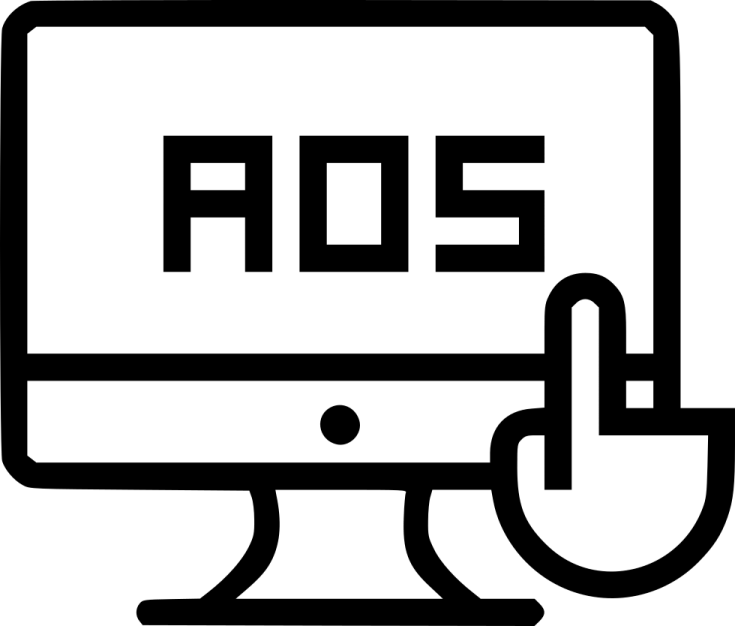 a computer screen with the word fo on it