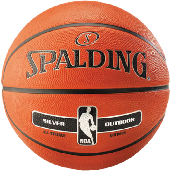 spak nba silver outdoor basketball