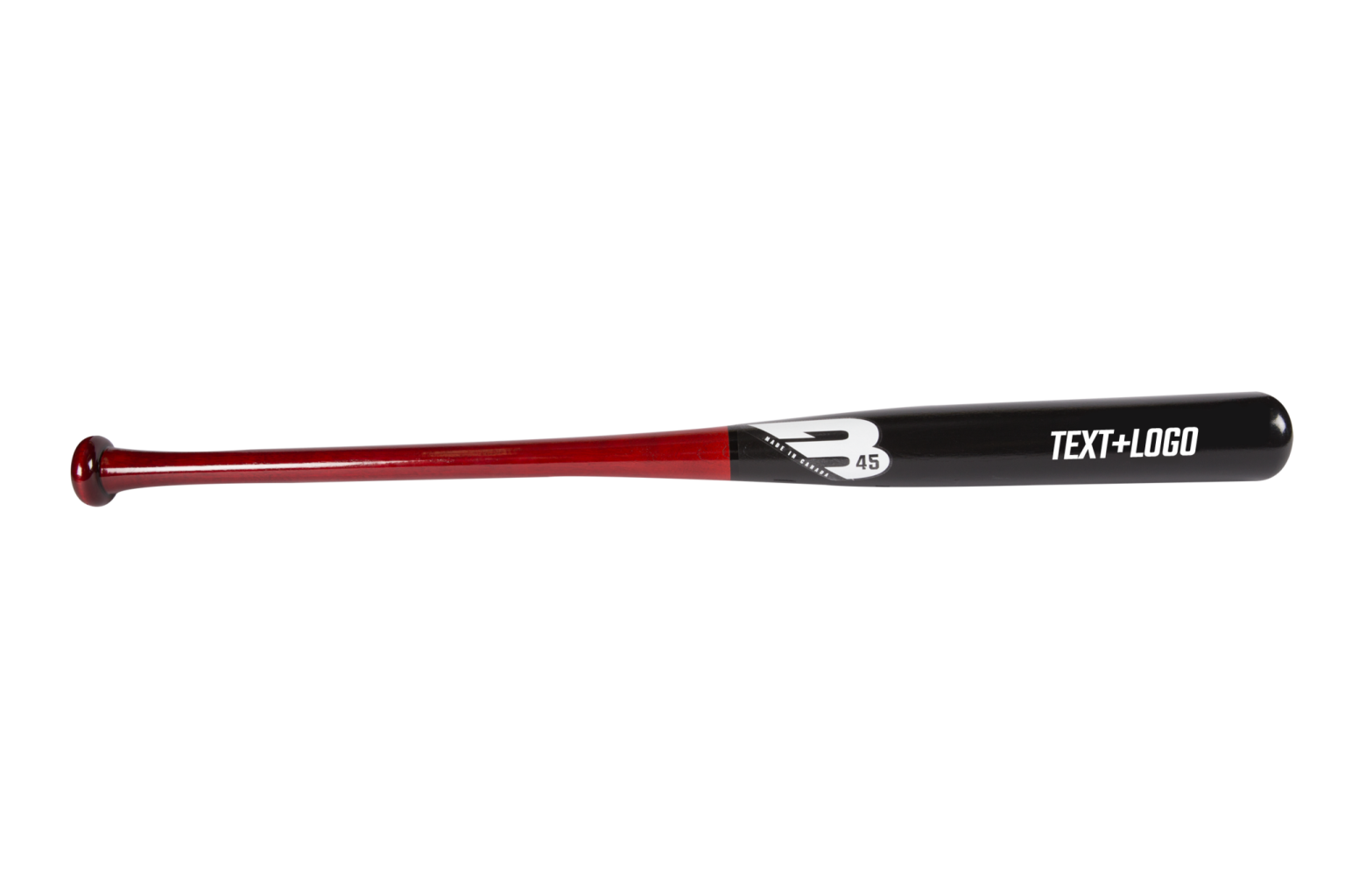 a baseball bat on a white background