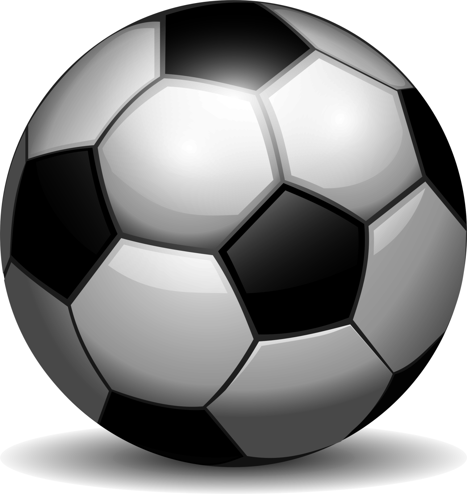 a soccer ball on a white background