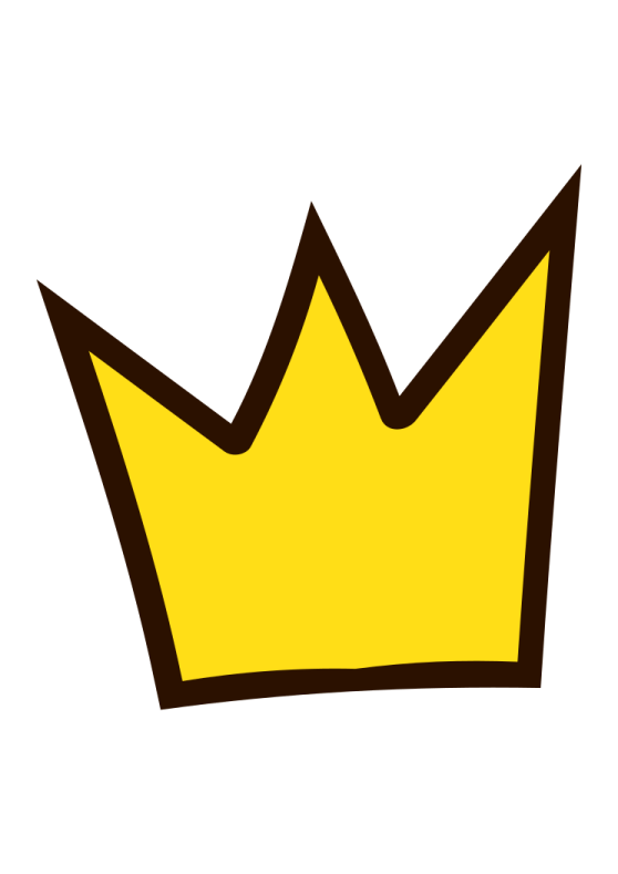 a crown on a white background